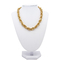 De gouden van de de Halsbandendraai van Manierjuwelen Juwelen van de het Ontwerp Vlotte Oppervlakte
