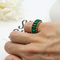 De regelbare Manierjuwelen bellen 925 Zilveren Ringen 17mm voor Mensen