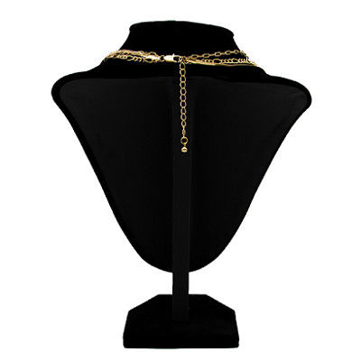 De gouden Halsband van Manier diamond castle necklace carnelian pendant voor Vrouwen