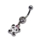 Panda Pendant Belly Button Piercings-Juwelen Zilveren Kleur Geplateerde OEM ODM