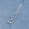 16G de zilveren van het de Juwelen Chirurgische Staal van het Kettingsoor Doordringende Oorringen van het het Kraakbeenmanchet