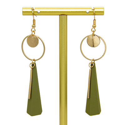 14k de gouden Diamond Cartilage Earrings Stainless Steel-Vlakke Rug van Tragus van het Nagelkraakbeen